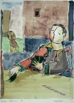 © S. Blumin, The Gambler, signed, unframed author's print of watercolor, 1987 (click to enlarge) © S. Blumin, The Gambler, signed, unframed author's print of watercolor, 1987 (click to enlarge)